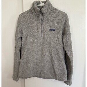 Women’s Patagonia Salt Grey Quarter-Zip Fleece - Size Small